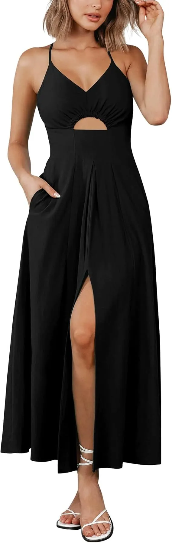 BTFBM Summer Spaghetti Strap Dress